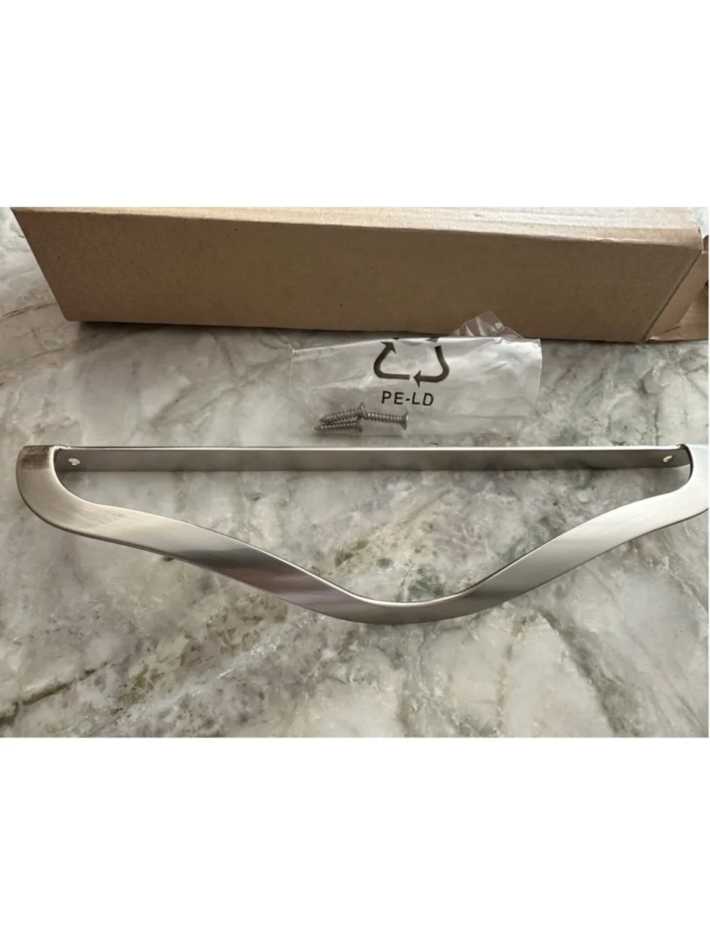 9” Rejuvenation Manzanita Drawer Pull Brushed Nickel Pottery Barn